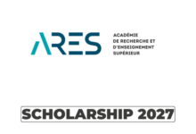 ARES International Training Scholarships 2027–2028 for International Students