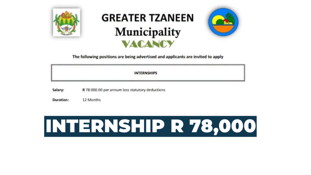 Greater Tzaneen Municipality Internships 2026: 55 Opportunities Available