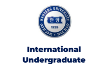 Hanyang University International Undergraduate Admission 2027