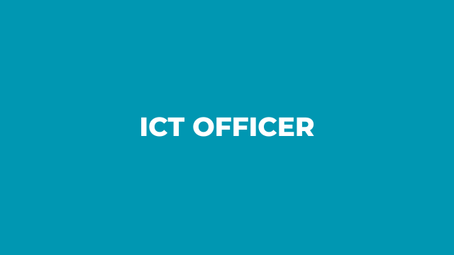 ICT Officer Job Description