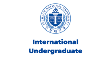 Incheon National University International Undergraduate Admission 2027