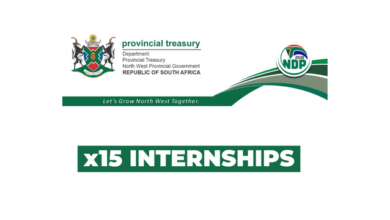 North West Provincial Treasury Graduate Internship Programme 2026/28: 15 Posts Available