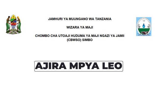Simbo CBWSO Job Vacancies 2026