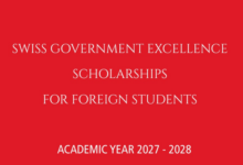 Swiss Government Excellence Scholarships 2027–2028: How to Apply